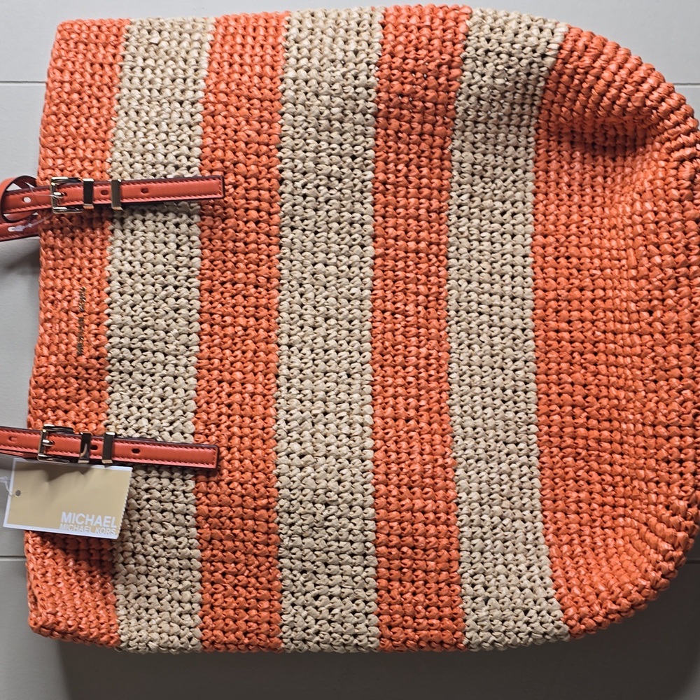 MICHEAL Micheal Kors Quinn Large North South Tote Bag Nwt - Picture 7 of 16